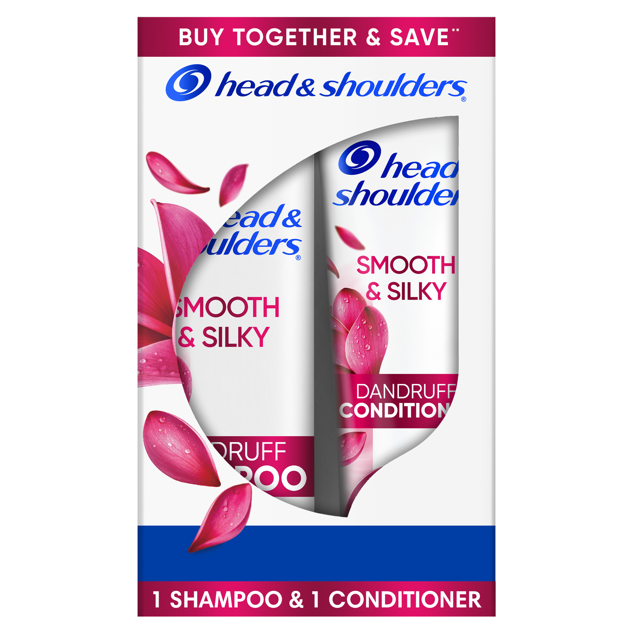 Head & Shoulders Smooth & Silky Shampoo and Conditioner Set photo 1