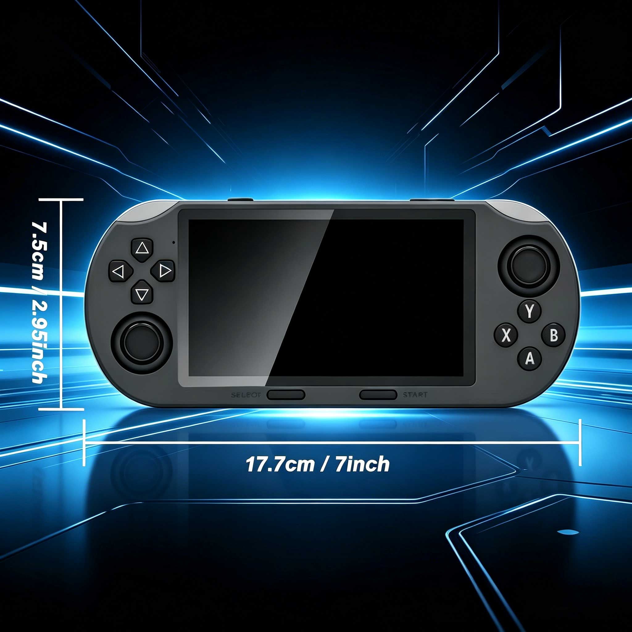 SF3000 Portable Gaming Player with E-Book/Music/Video Playback/Emergency Charging of Phone, Ideal Gift（64G）