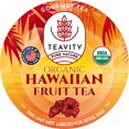 thumbnail image 3 of Teavity Organic Hawaiian Fruit Tea Pods, Naturally Decaffeinated, Compatible with Keurig Brewers, 12 Count, 3 of 9