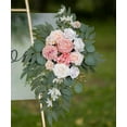 thumbnail image 3 of MODANU Artificial Wedding Arch Flowers Kit for Wedding Arch, Ceremony and Reception Backdrop Floral Decoration (Pink), 3 of 5