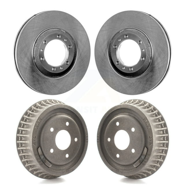 CMX Front Rear Disc Brake Rotors Drums Kit for Car Chevrolet Camaro Pontiac Firebird K8-102181