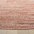 thumbnail image 3 of SAFAVIEH Martha Stewart Rebeca Solid Area Rug, Rust, 6'7" x 6'7" Round, 3 of 10