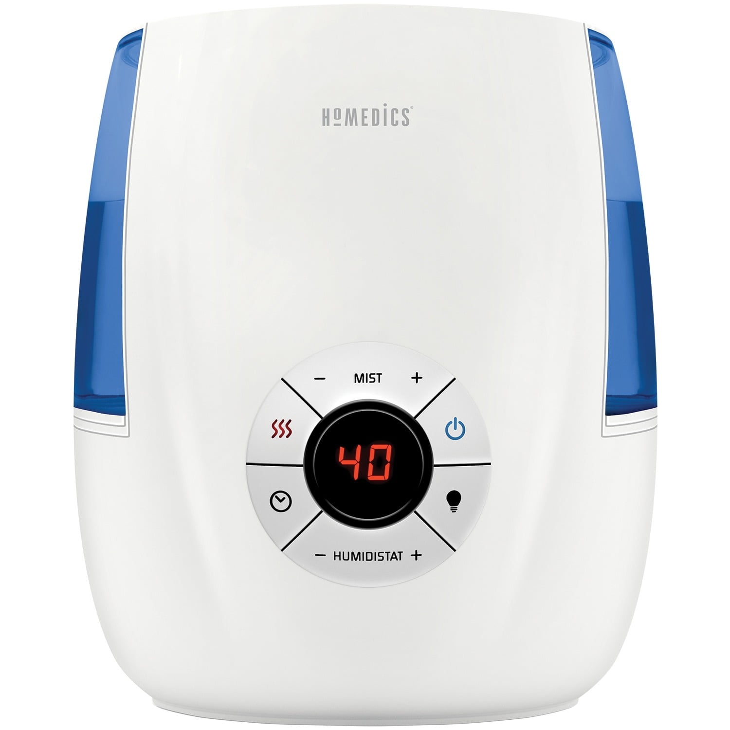 HoMedics UHE-WM68-WT Warm and Cool Mist Ultrasonic Humidifier - Walmart