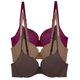 thumbnail image 2 of Paquete con 3 Brasieres Doble Push Up Tatys Fashion Aumenta Hasta 2 Tallas, 2 of 5