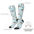 thumbnail image 6 of Cauagu Milk Bottles And Cow Head Print Women's Men's Ankle Socks 1-pack Casual Athletic Socks for Unisex Adult Moisture-Wicking Socks for Daily Wear/Running/Sport, 6 of 8
