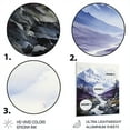 thumbnail image 3 of Designart "Alaska Peak Grandeur" Landscapes Metal Art Print, 3 of 5