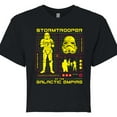 thumbnail image 3 of Star Wars - Dark Digital St - Juniors Cropped Tee, 3 of 5