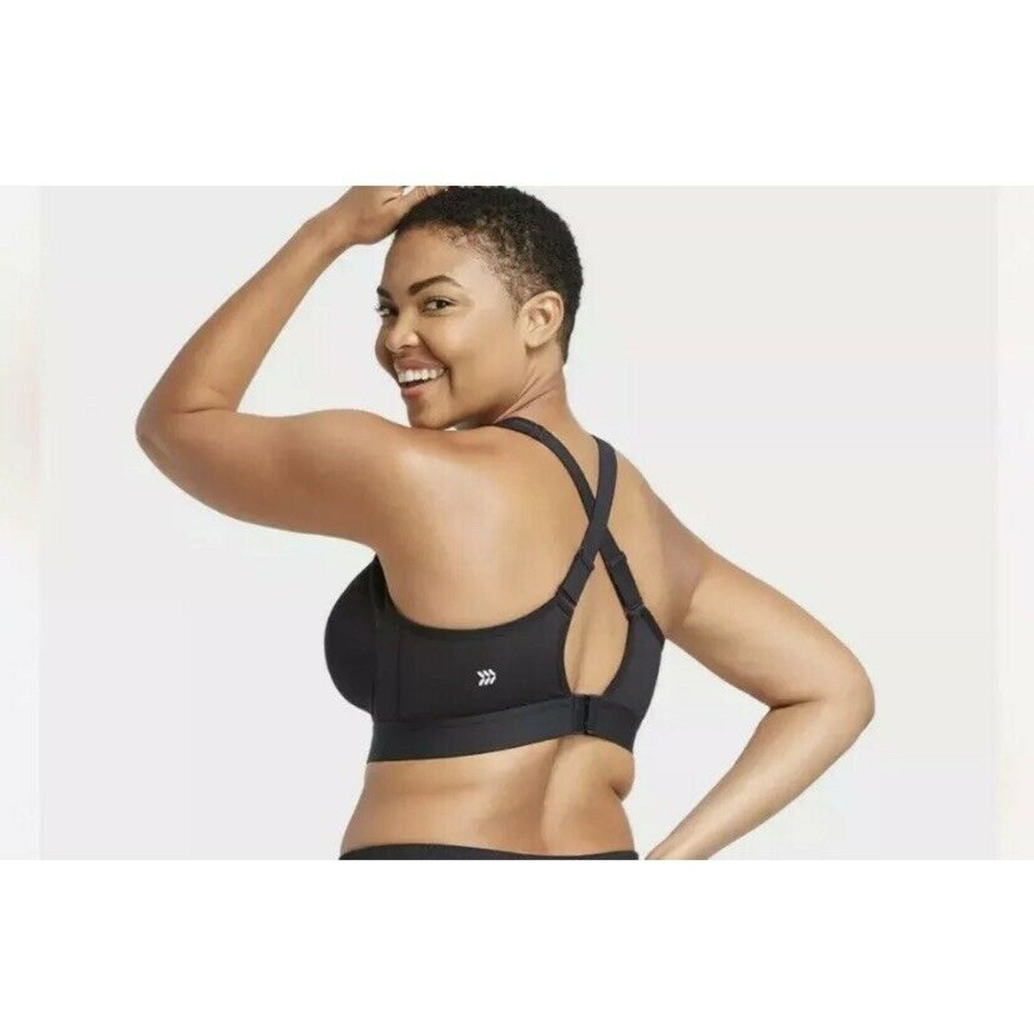 all in motion 100% Polyester Black Sports Bra Size XL (38D) - 41