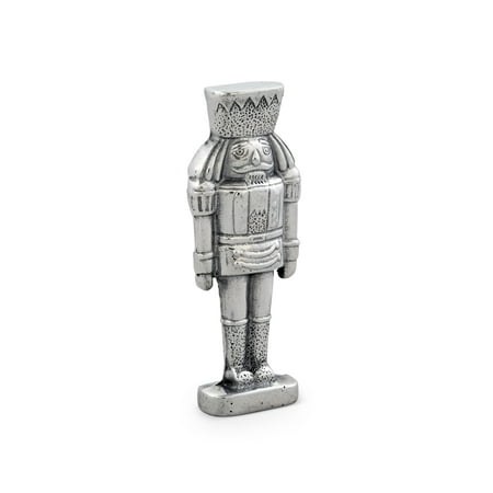 

Arthur Court Designs Aluminum Christmas Nutcracker Bottle Opener Forged Stainless Steel Head 5.5 Inches Long