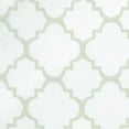 Sea Foam Quatrefoil Fitted Crib Sheet