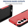 thumbnail image 4 of Defender Case for Samsung Galaxy S26 5G 6.3", Dual Layer PC+TPU Rugged Shockproof Full Body Protective Cover,Red,For Galaxy S26 5G, 4 of 6