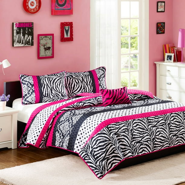Home Essence Teen Leona Printed Coverlet Bedding Set ...