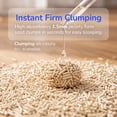 thumbnail image 3 of FEELING BEST Tofu Cat Litter 33.6 lb (6-Pack), Natural Unscented Clumping & Flushable Kitty Litter, Low Tracking, 3 of 9