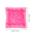 thumbnail image 3 of KAKOWELY 1 molde de libélula para bricolaje, molde de silicona para fondant, molde para decoración de tartas., 3 of 4