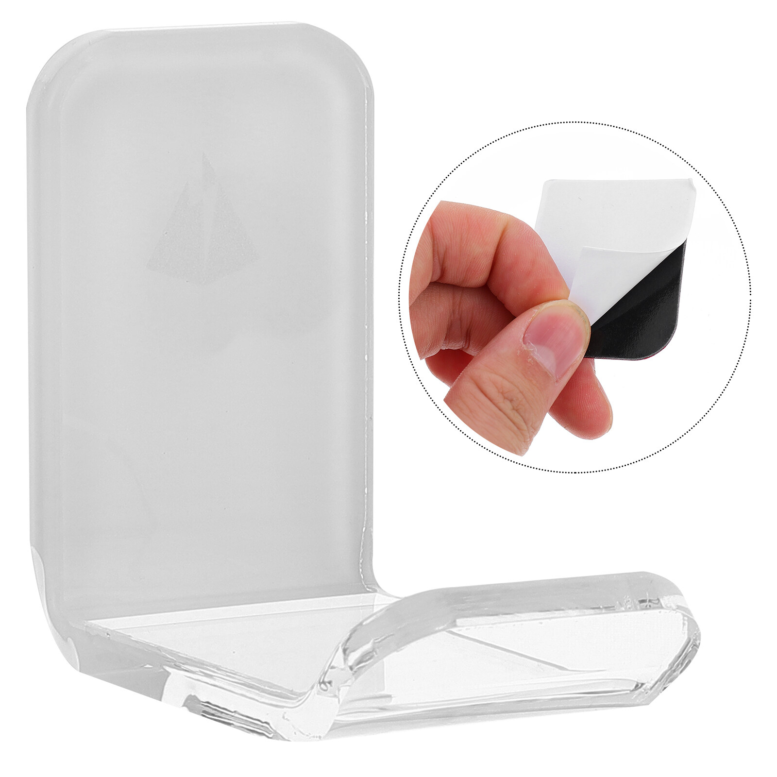 Universal Acrylic Headset Organizer Wall Mount Adhesive Headphone