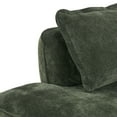 thumbnail image 5 of Christopher Knight Home 121" Compressed L-Shaped Modular Sectional Sofa, Deep Seat Foam Couch, Green, 5 of 12