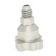 thumbnail image 2 of Adaptador de conector para taza de pulverización de pintura, accesorios para reparación de carrocerías de automóviles, herramienta para pulverización de pintura Plata 11mm 14 Hilos, 2 of 9