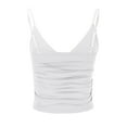 thumbnail image 3 of Women Sleeveless Crop Tops Plus Size, Tshirts Shirts Graphic Plus Size My Orders Placed By Me Women Fashion Tops Summer Frilly My Orders Placed my orders deals, 3 of 5