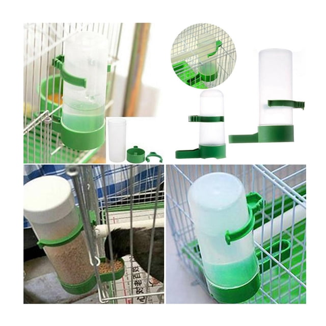 Birds Feeder Container, Edge Livestock Water Container Plastic Round Fast Automatic For Water Supply For Use