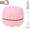 Pink, variant on Portable Mini Desk Vacuum Cleaner, USB Rechargeable Desktop Vacuum with Cleaning Brush, Small Keyboard Cleaner for Office, Home, Car, and Workspace (Black)