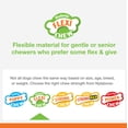 thumbnail image 5 of Nylabone Flexi Chew Gumabone Textured Bone Dog Toy, Dog Chew Toy, Chicken Flavor, Small, 1 Count, 5 of 8