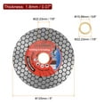 thumbnail image 2 of Uxcell Diamond Tile Saw Blade 5" Super Diamond Blade Tile Saw Blade, 2 of 6