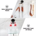 thumbnail image 6 of UPOUART 3-Pack Adhesive Wall Hooks for Kitchen, Utility & Home Organization, Plastic Hooks in Assorted Colors, 6 of 8