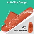 thumbnail image 4 of Pillow Slides for Women Men Summer Slip On Slides Soft Thick Sole Non Slip Shower Sandals, 4 of 8