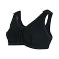 thumbnail image 6 of McKesson Post-Surgical Bra, Cotton/Spandex - Black, Fits 40B, 40C, 40D, 1 Ct, 6 of 8