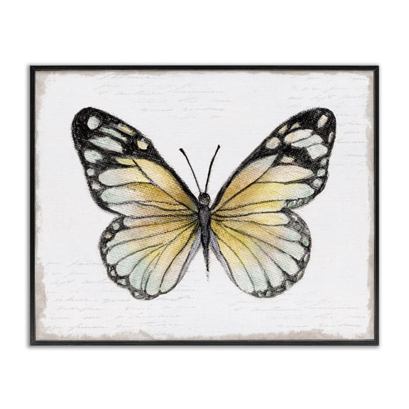 Stupell Industries Farmhouse Black Framed Giclee Art, 14 x 11, by Janet Tava