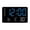 Blue light white she, variant on JZROCKER 10.5in Digital Wall Clock With Date, Temperature and Auto Daylight Savings Time Desk Decoration Color Option
