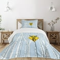 thumbnail image 3 of Ambesonne Hunting Quilted Bedspread Set 2 Pcs, Attention Deer, Twin Size, Multicolor, 3 of 6