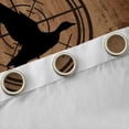 thumbnail image 4 of Homewish Teens Rustic Hunting Blackout Curtains Set of 2 (52x84 Each), Jungle Wildlife Duck Window Curtains, Vintage Lodge Cabin Curtains and Drapes, Curtains and Drapes Home Decor, 4 of 6