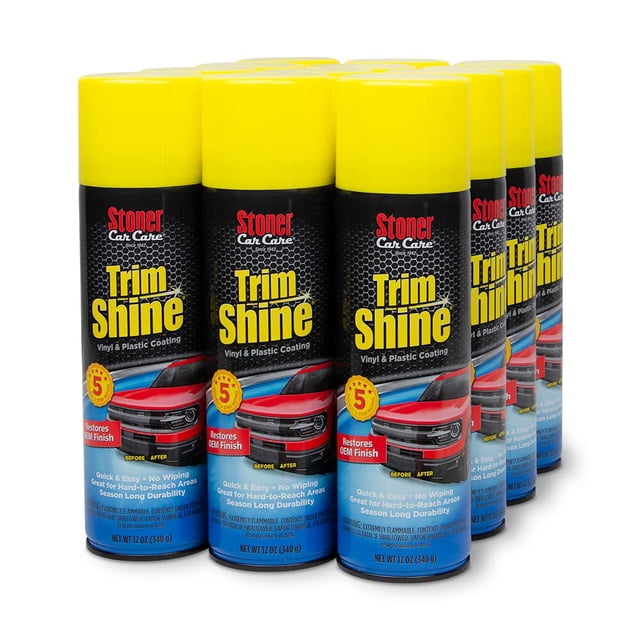 Aerosol protector Stoner Car Care Trim Shine 355 ml (12 unidades)