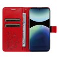 thumbnail image 4 of For Xiaomi Redmi Note 14 Pro 4G Wallet Case Floral Butterfly Imprinted Leather Phone Cover Stand - G, 4 of 5