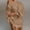 Khaki, variant on Frostluinai Oversized Sweaters for Women Dew Shoulder Lantern Sleeve Long Sweaters Solid Color Loose Fit Knit Pullover Casual Pullover Tops