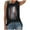 Black, variant on Womens Tank Tops $4.98 Rounk Neck Printing Sleeveless T-Shirt Summer Causal Tank Blue S