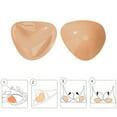 thumbnail image 4 of XIYON Womens Bras Double Triangle Push Up Pads For Small Chest Non Sticky Bra Inserts Enhancer Comfortable Lightweight Classic, 4 of 5