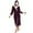 Purple, variant on AherBiu Robes for Women Fuzzy Fleece Sexy Party Wedding Bathrobe Plush Lightweight Soft Warm Winter Pajamas