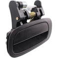 thumbnail image 3 of For Toyota Corolla Door Handle 1998 99 00 01 2002 Exterior | Rear Driver Side | Textured Black | TO1520121 | 6924002030, 3 of 9