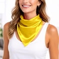 thumbnail image 2 of LILIYA Chiffon Scarf for Women Removable Flower Neck Scarf Soft Fashion Rose Scarves Versatile Headband or Hair Band for Neck, Hair, Purse & Belt Accessory, 2 of 3
