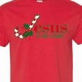 thumbnail image 4 of Inktastic Candy Cane Jesus T-Shirt, 4 of 5