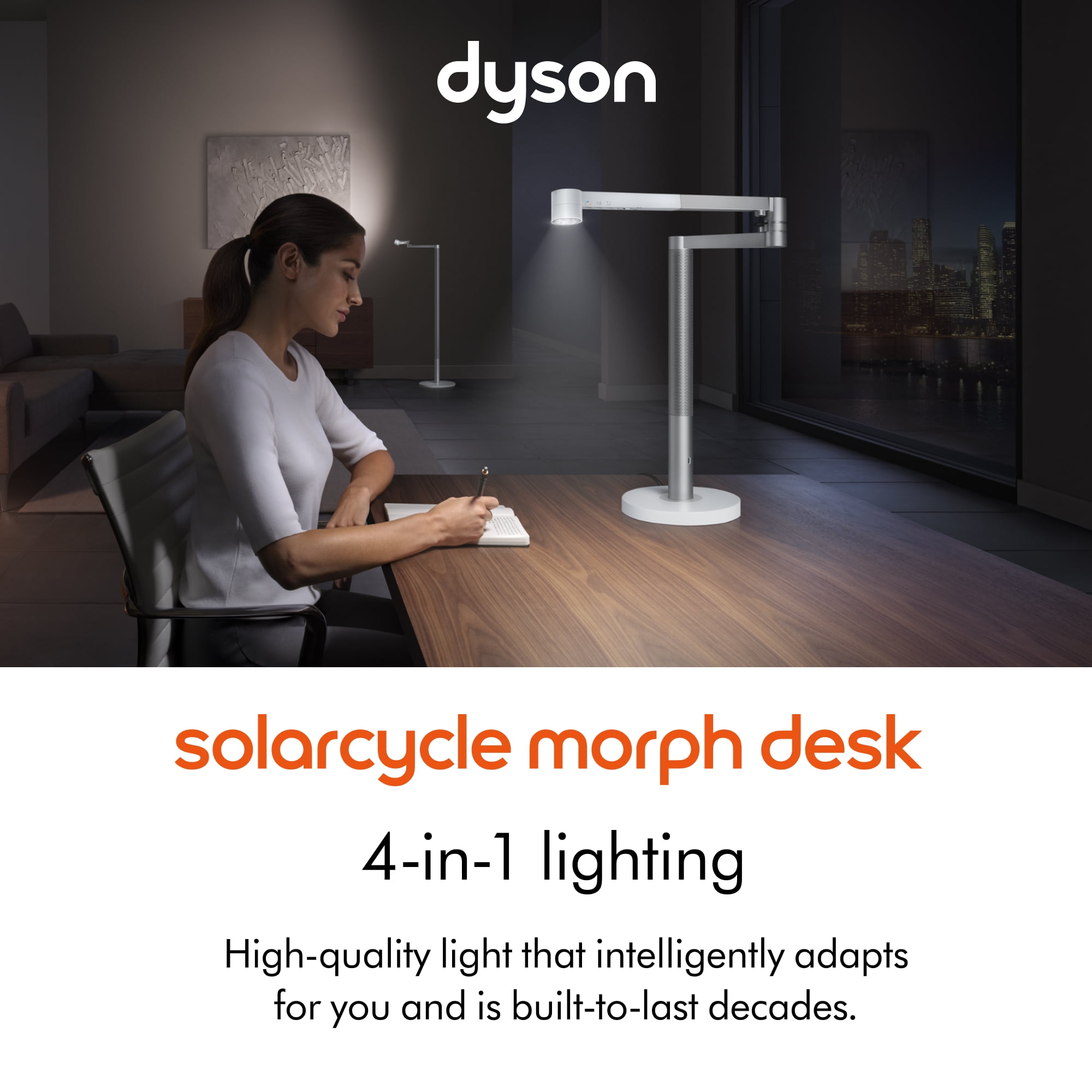 Dyson Solarcycle Morph™ Desk Light, App Controlled, Energy