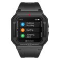 thumbnail image 2 of Reloj inteligente con seguimiento del sueño y frecuencia cardíaca Zeblaze, reloj inteligente con control táctil, compatible con Bluetooth, pulsera de seguimiento de pantalla HD 5.1, negro Inevent EL005058-01, 2 of 7