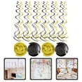 thumbnail image 3 of 24pcs Hanging Swirl Decoration Party Ceiling Decor for Birthday Baby Shower Wedding, 3 of 7