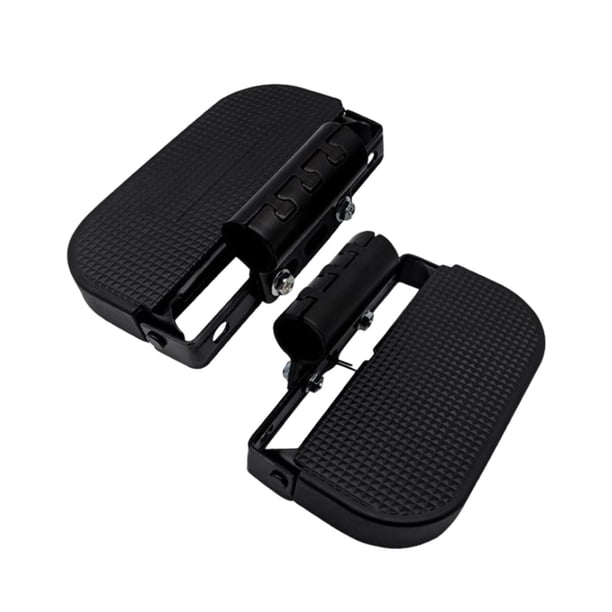 2 pedales de motocicleta resistentes al desgaste, antideslizantes, resistentes, para pasajeros de motocicleta, barra de 2,2 cm/0,86 pulgadas de