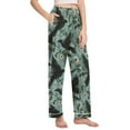 thumbnail image 2 of FORMRS Women's Pajama Pants with Pockets Soft Comfy Loungewear Sleep Bottom, Sizes S-2XL, Mystic Crows Pattern, 2 of 8