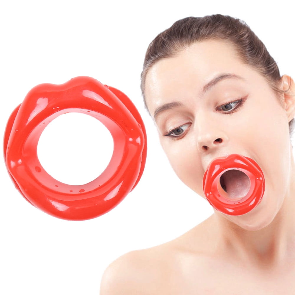 LINMOUA Sexy Lips Rubber Mouth Gag Open Mouth Stuffed Oral Toys For Women -  Walmart.ca