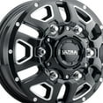 thumbnail image 2 of Ultra Hunter Dually Van Front 16x6 6x180 +0mm Black/Milled Wheel Rim 16" Inch, 2 of 3