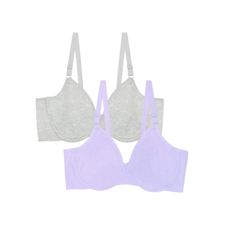 

Fruit of the Loom Women s Cotton Stretch Extreme Comfort Bra Style FT920 2-Pack